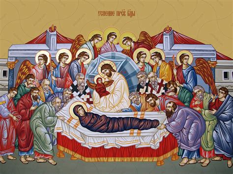 The Dormition of the Virgin Mary: A Symphony of Byzantine Influence and Slavic Soul!