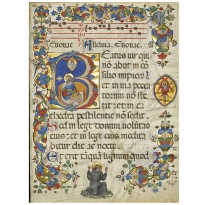 The Utrecht Psalter -  Kuinka Fransiskaaninen Miniatyyri Ilmentää 800-luvun Uskonnollista intohimoa?